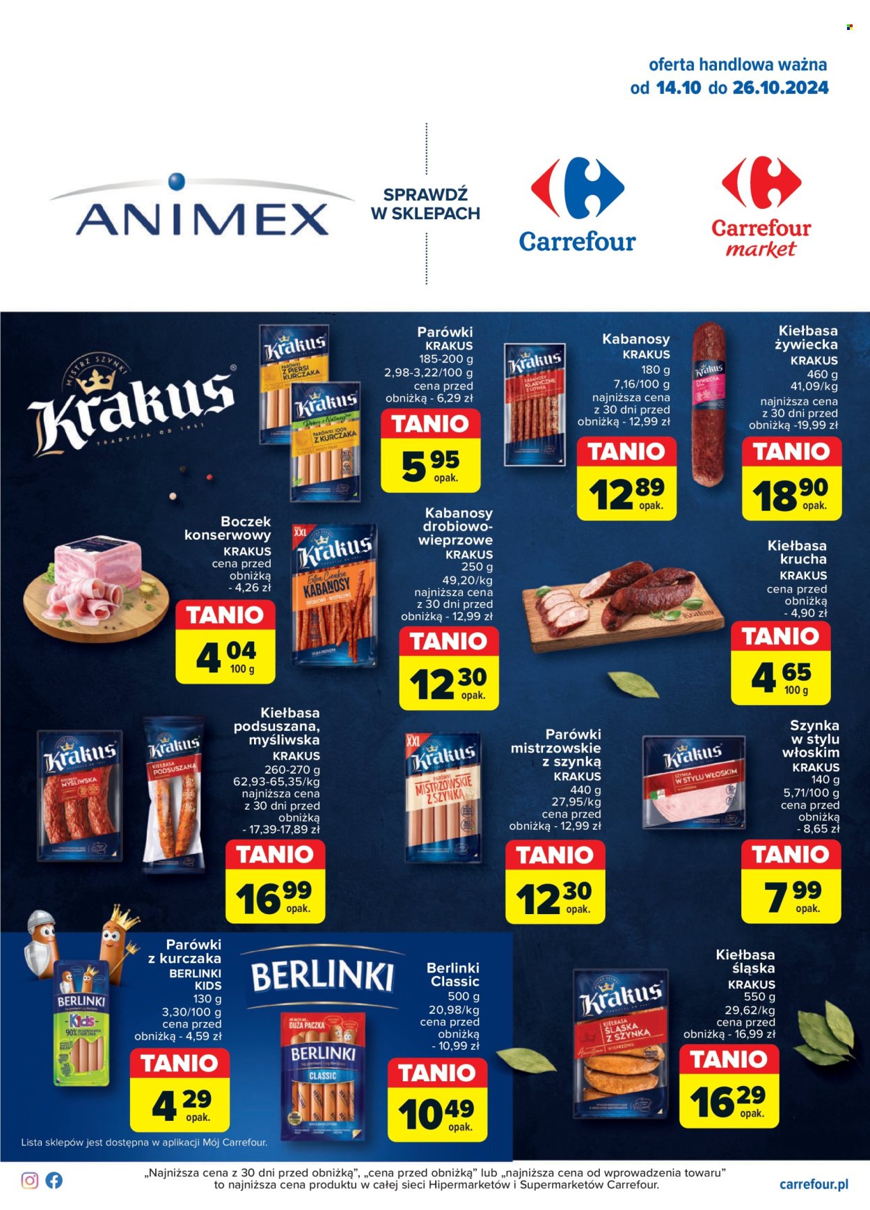 Gazetka Carrefour - 14.10.2024 - 26.10.2024. Strona 1