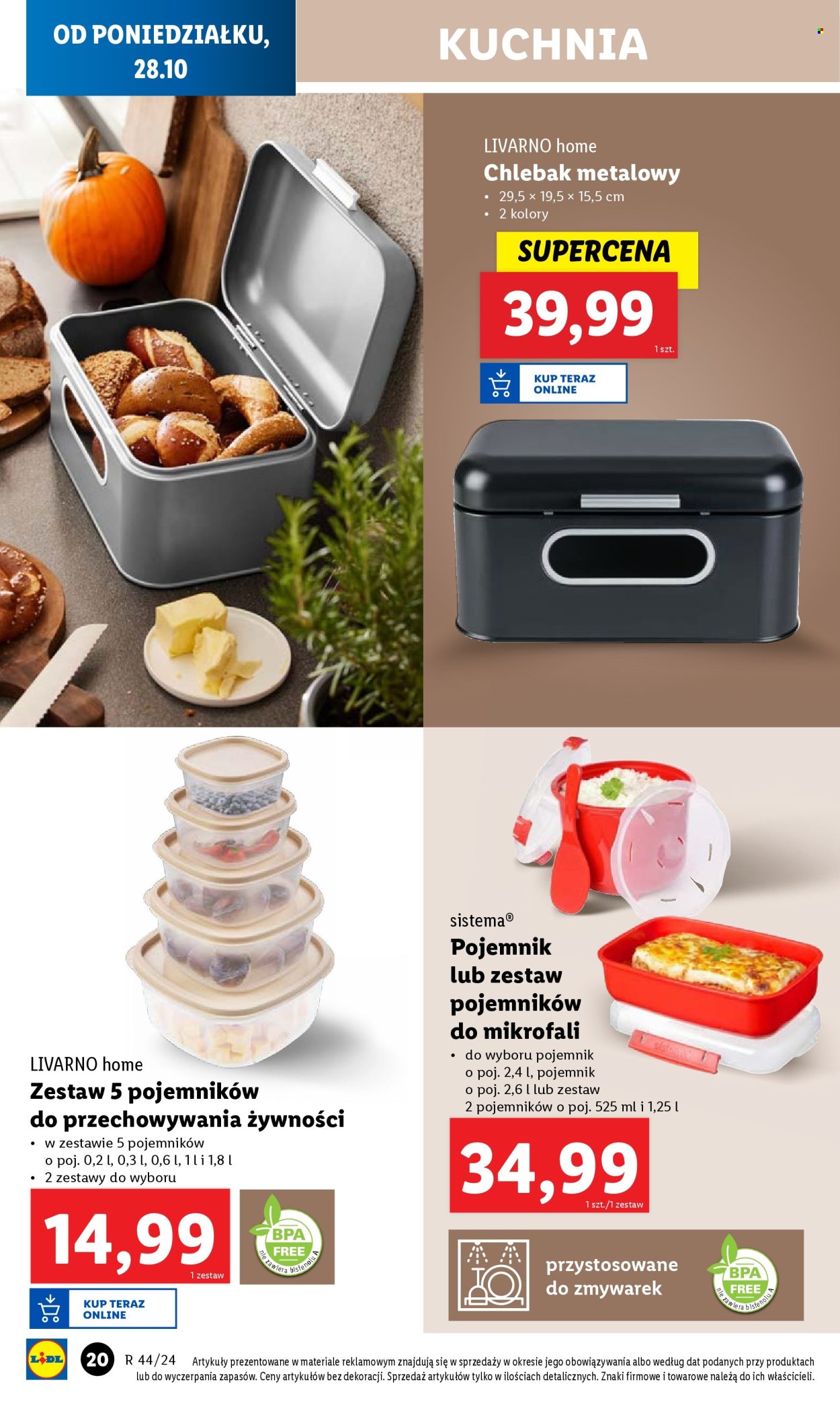 Gazetka Lidl - 28.10.2024 - 2.11.2024. Strona 22