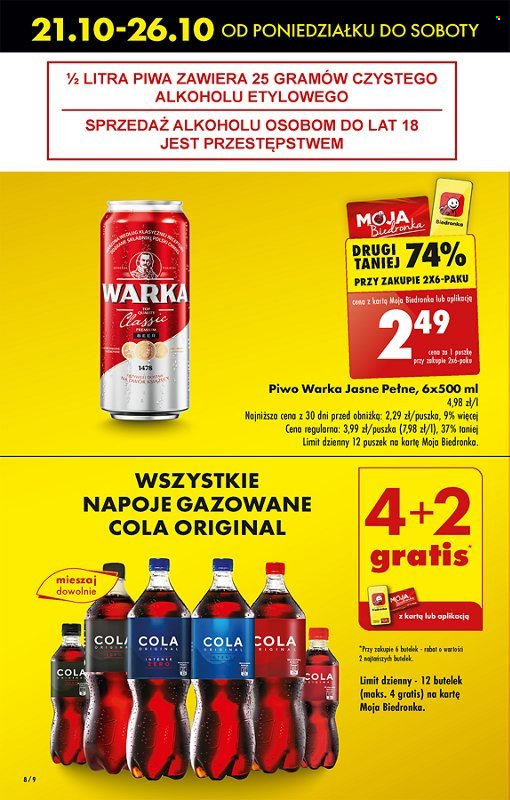 Gazetka Biedronka - 21.10.2024 - 26.10.2024. Strona 10