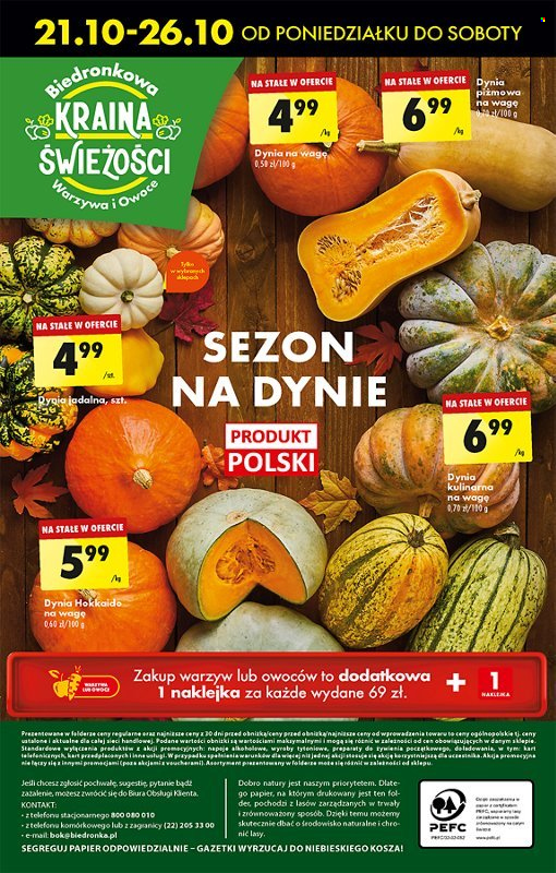 Gazetka Biedronka - 21.10.2024 - 26.10.2024. Strona 69