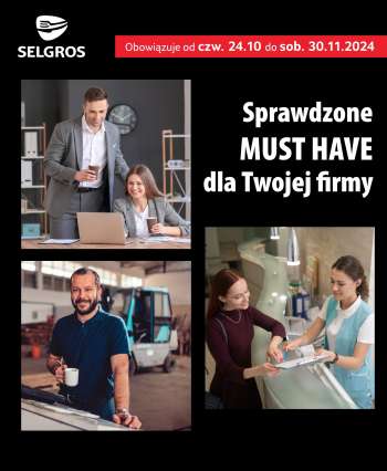 Gazetka Selgros - 24.10.2024 - 30.11.2024.