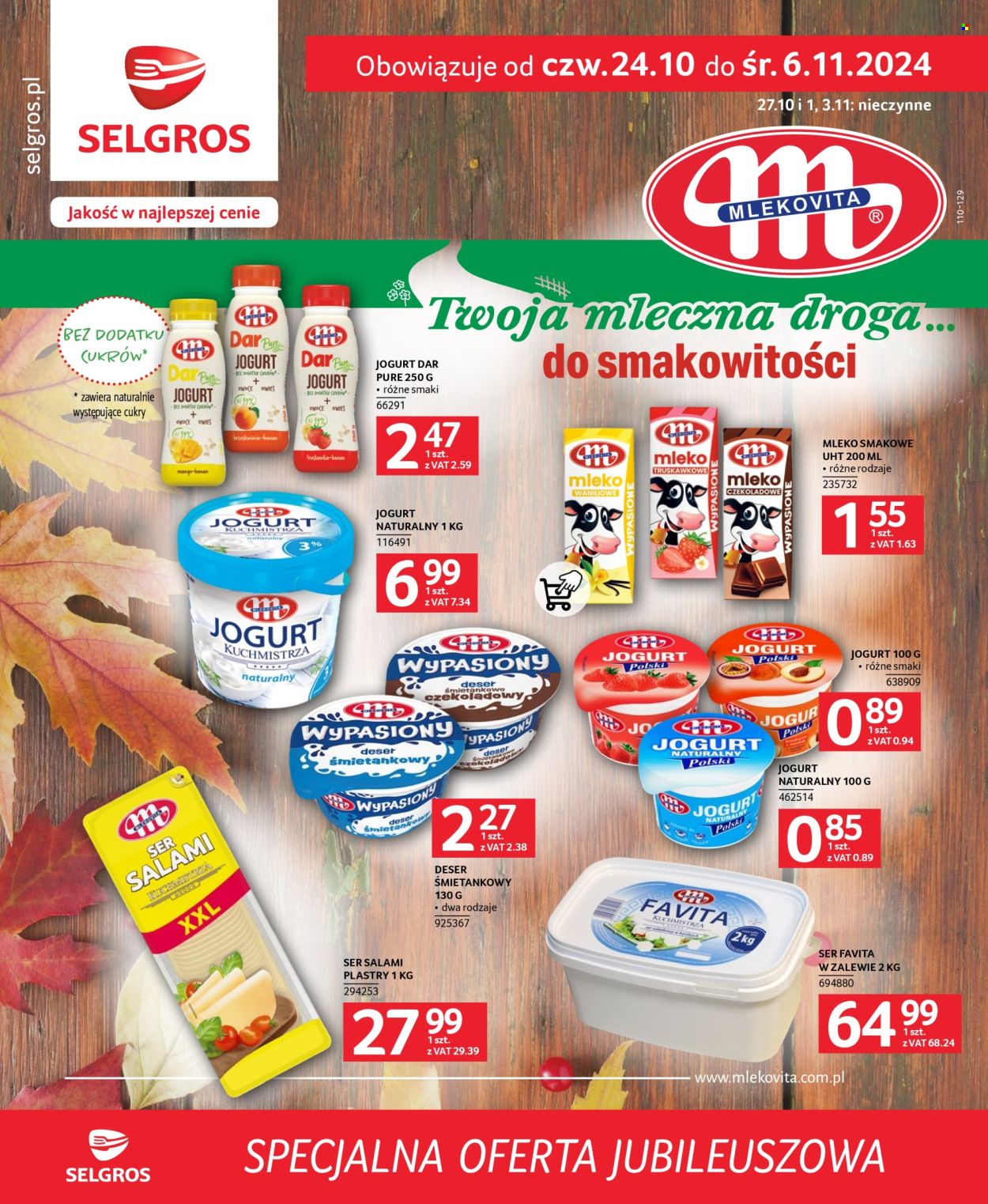 Gazetka Selgros - 24.10.2024 - 6.11.2024. Strona 1