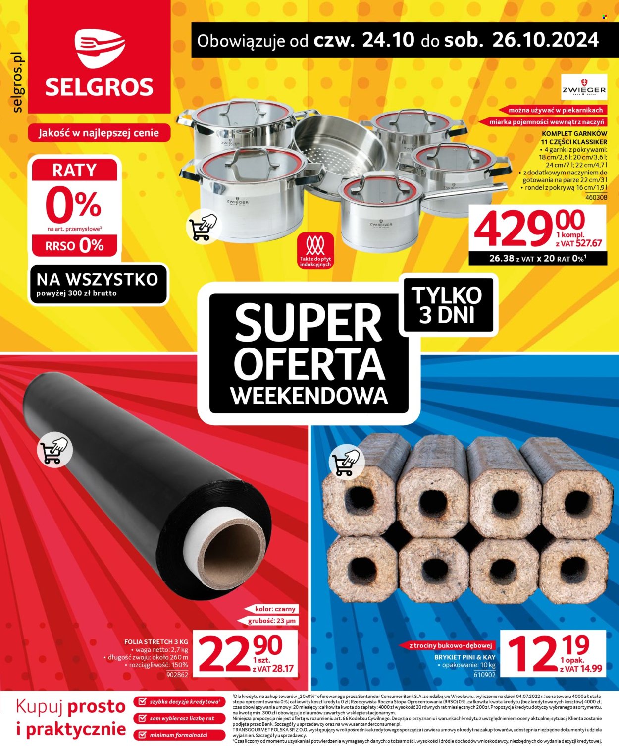 Gazetka Selgros - 24.10.2024 - 26.10.2024. Strona 1