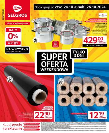 Gazetka Selgros - 24.10.2024 - 26.10.2024.