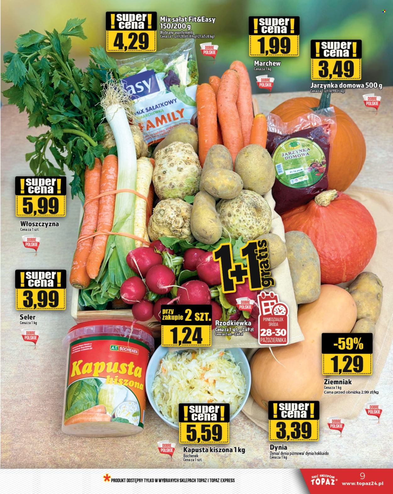 Gazetka Topaz - 24.10.2024 - 30.10.2024. Strona 9