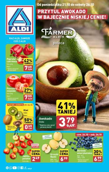 Gazetka ALDI - 21.10.2024 - 26.10.2024.
