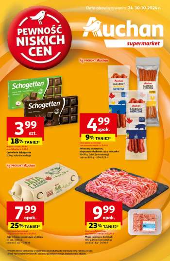 Gazetka Auchan - 24.10.2024 - 30.10.2024.
