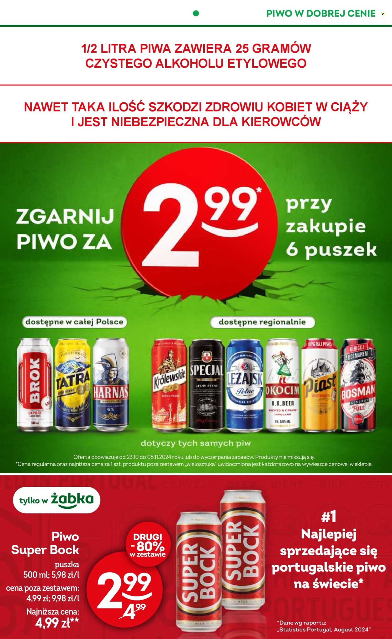 Leták Żabka - 23.10.2024 - 5.11.2024. Strana 21