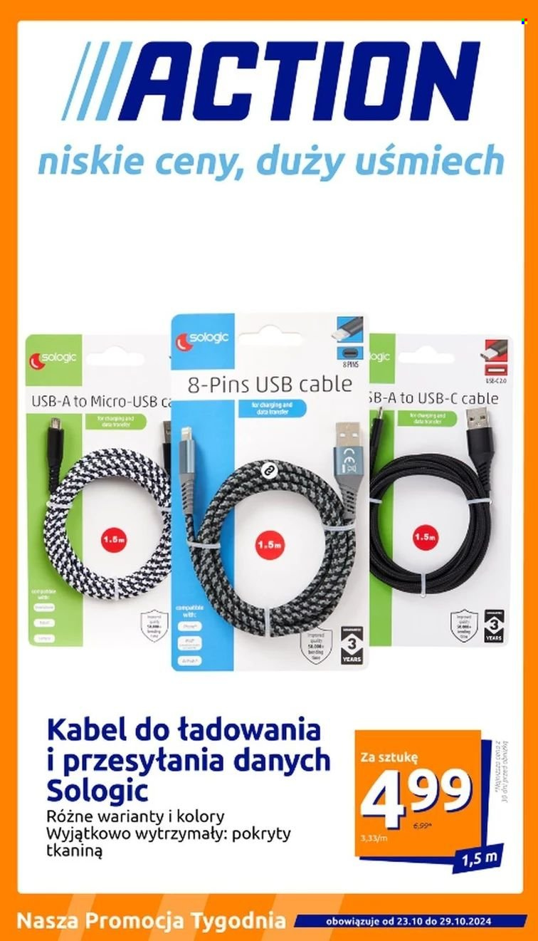 Gazetka Action - 23.10.2024 - 29.10.2024. Strona 1