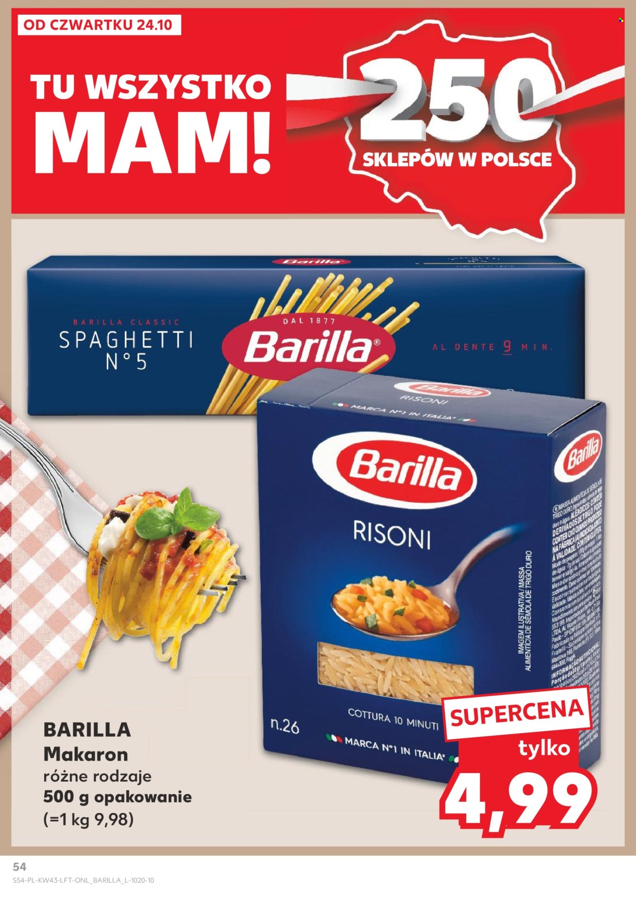 Gazetka Kaufland - 24.10.2024 - 29.10.2024. Strona 54