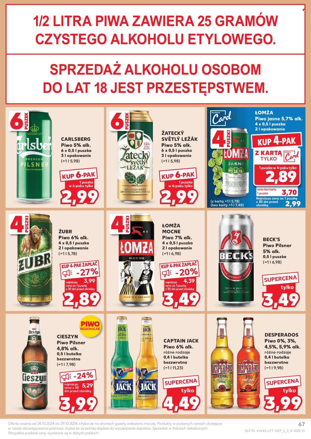 Gazetka Kaufland - 24.10.2024 - 29.10.2024. Strona 67