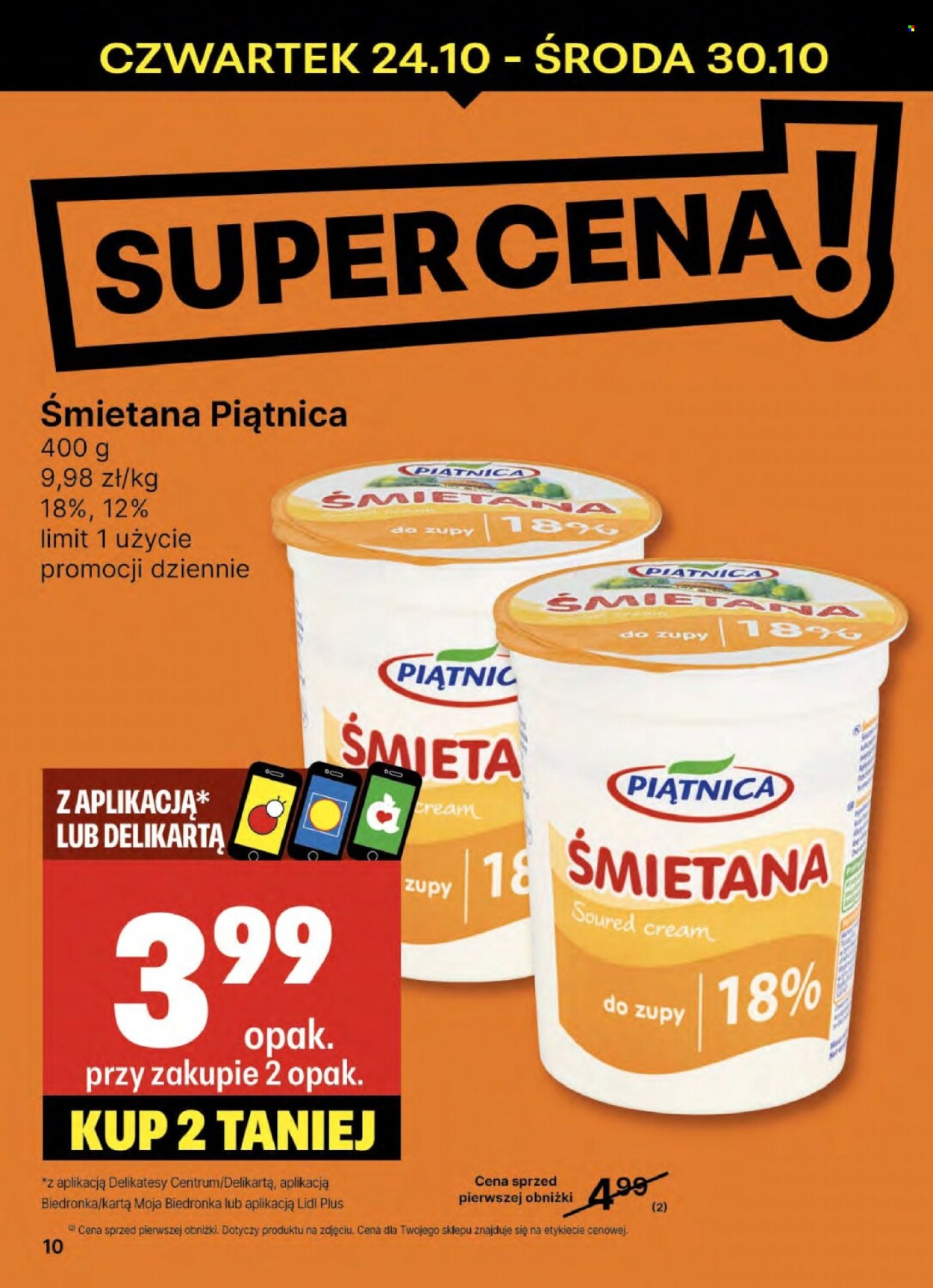 Gazetka Delikatesy Centrum - 24.10.2024 - 30.10.2024. Strona 10