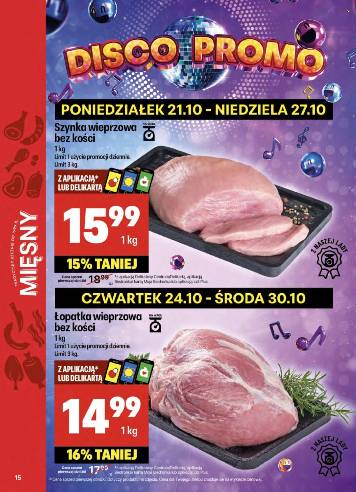 Gazetka Delikatesy Centrum - 24.10.2024 - 30.10.2024. Strona 15
