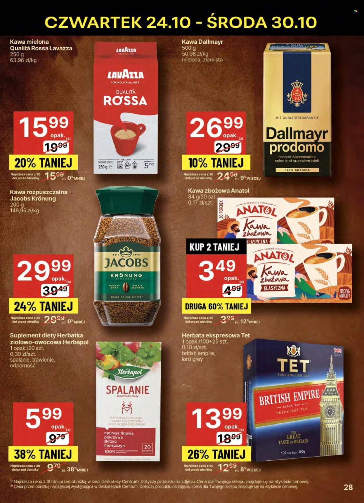 Gazetka Delikatesy Centrum - 24.10.2024 - 30.10.2024. Strona 28