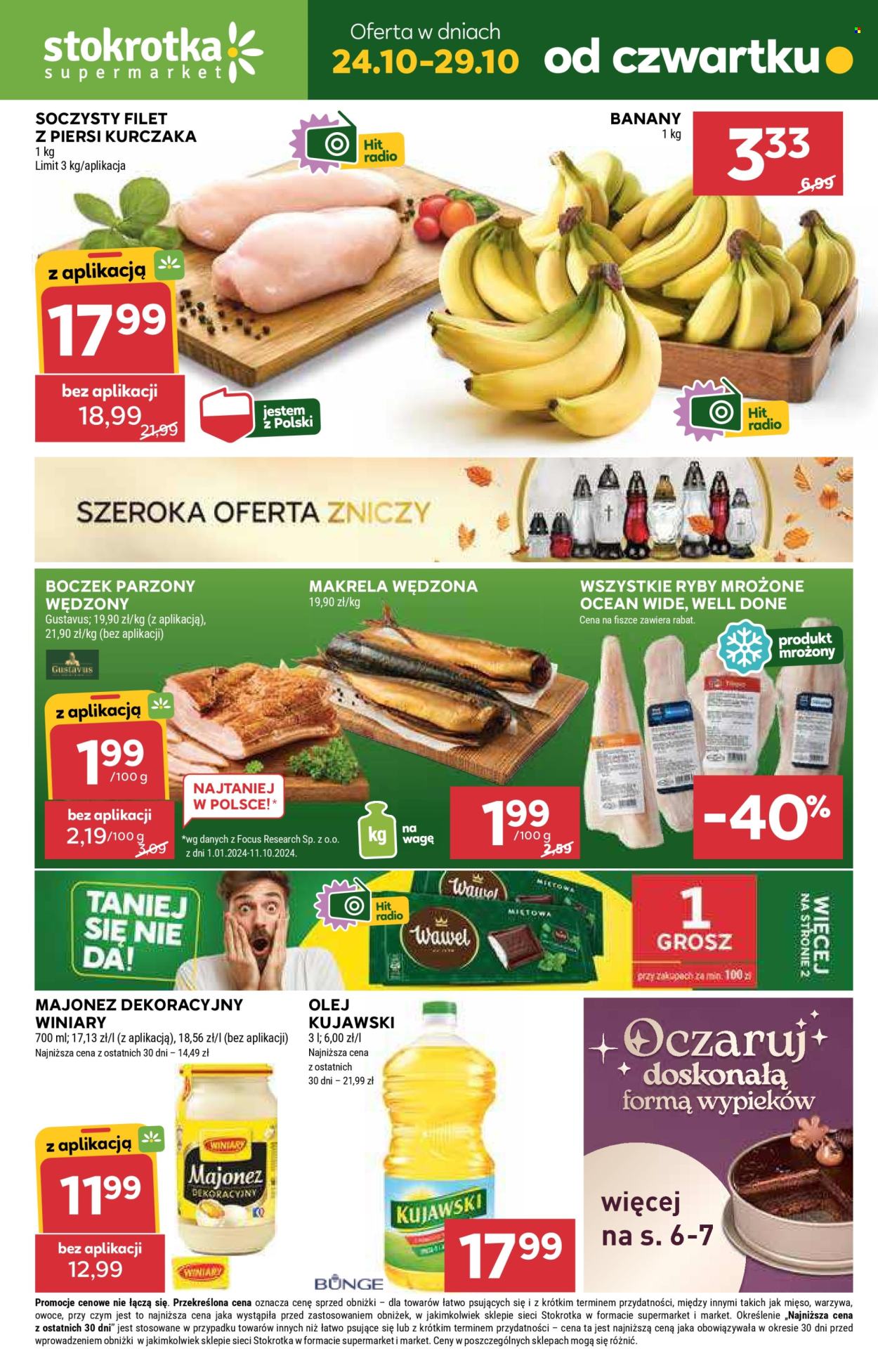 Gazetka Stokrotka Supermarket - 24.10.2024 - 29.10.2024. Strona 1