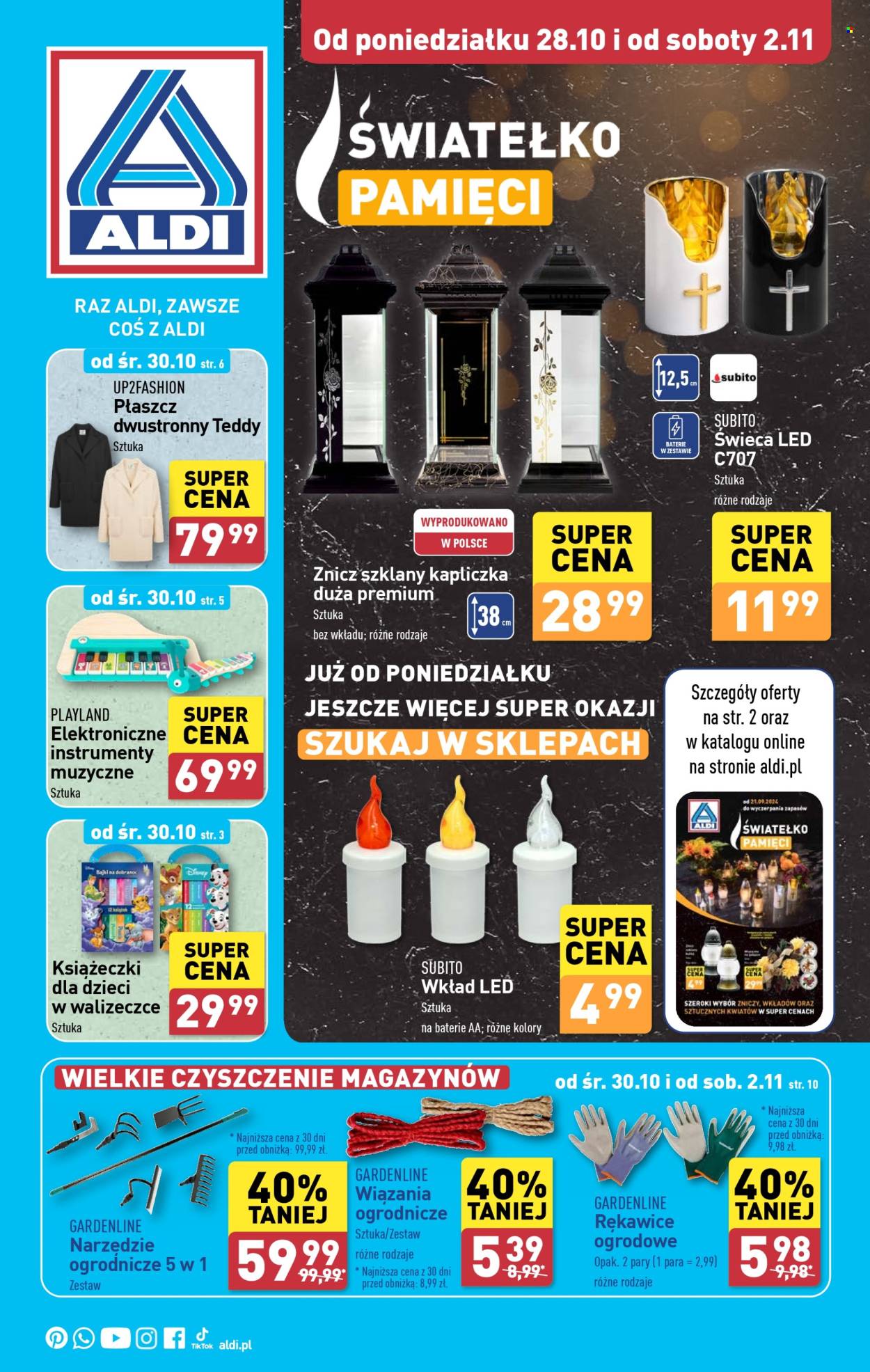 Gazetka ALDI - 28.10.2024 - 2.11.2024. Strona 1