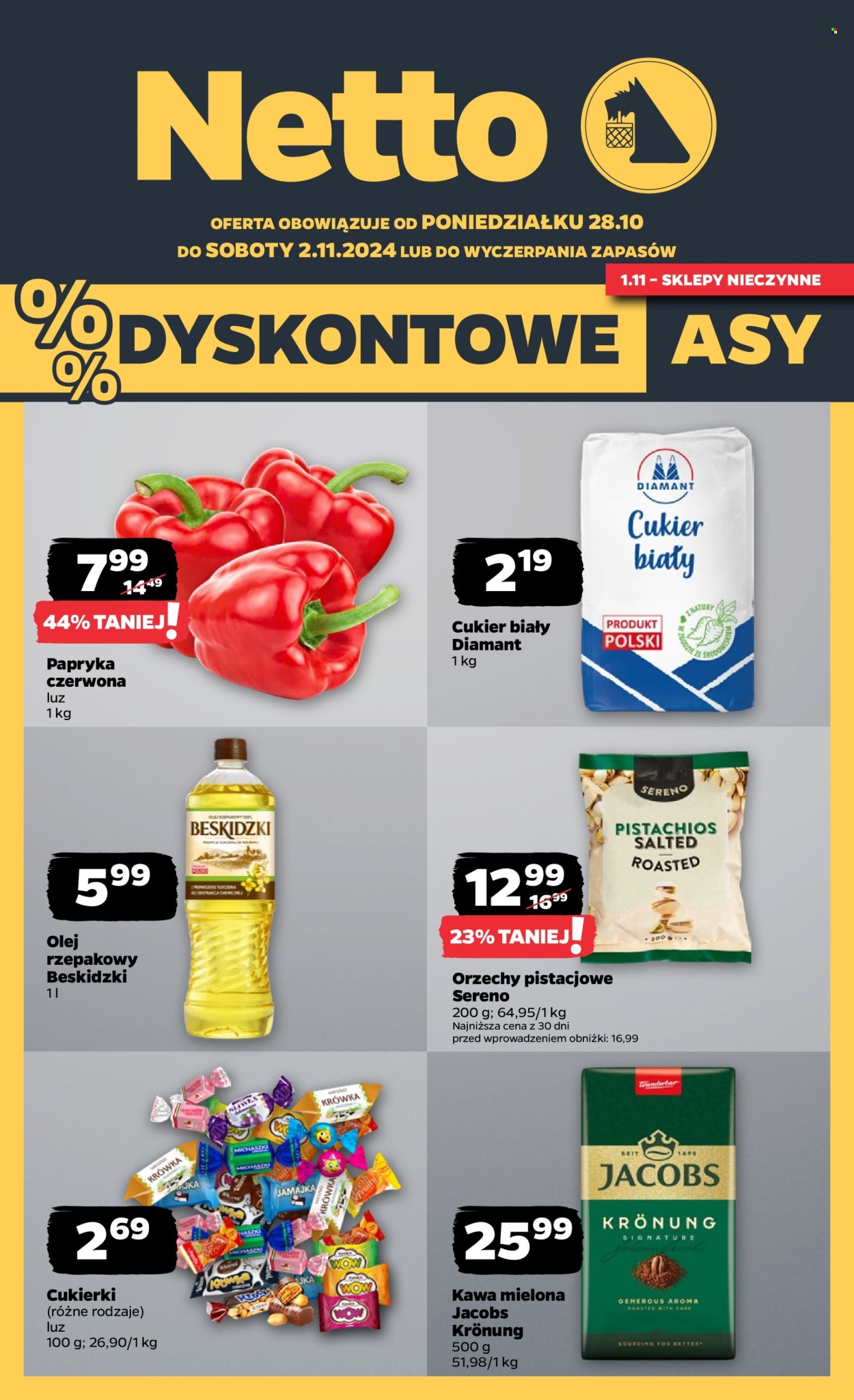 Gazetka Netto - 28.10.2024 - 2.11.2024. Strona 1