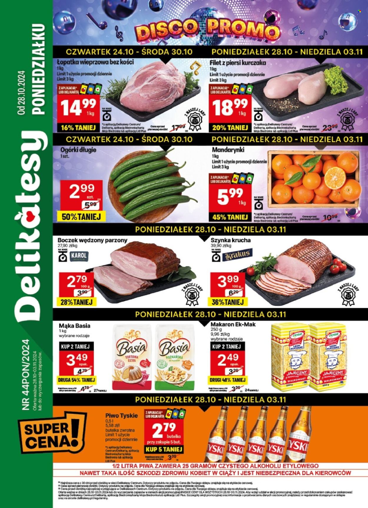 Gazetka Delikatesy Centrum - 28.10.2024 - 3.11.2024. Strona 1