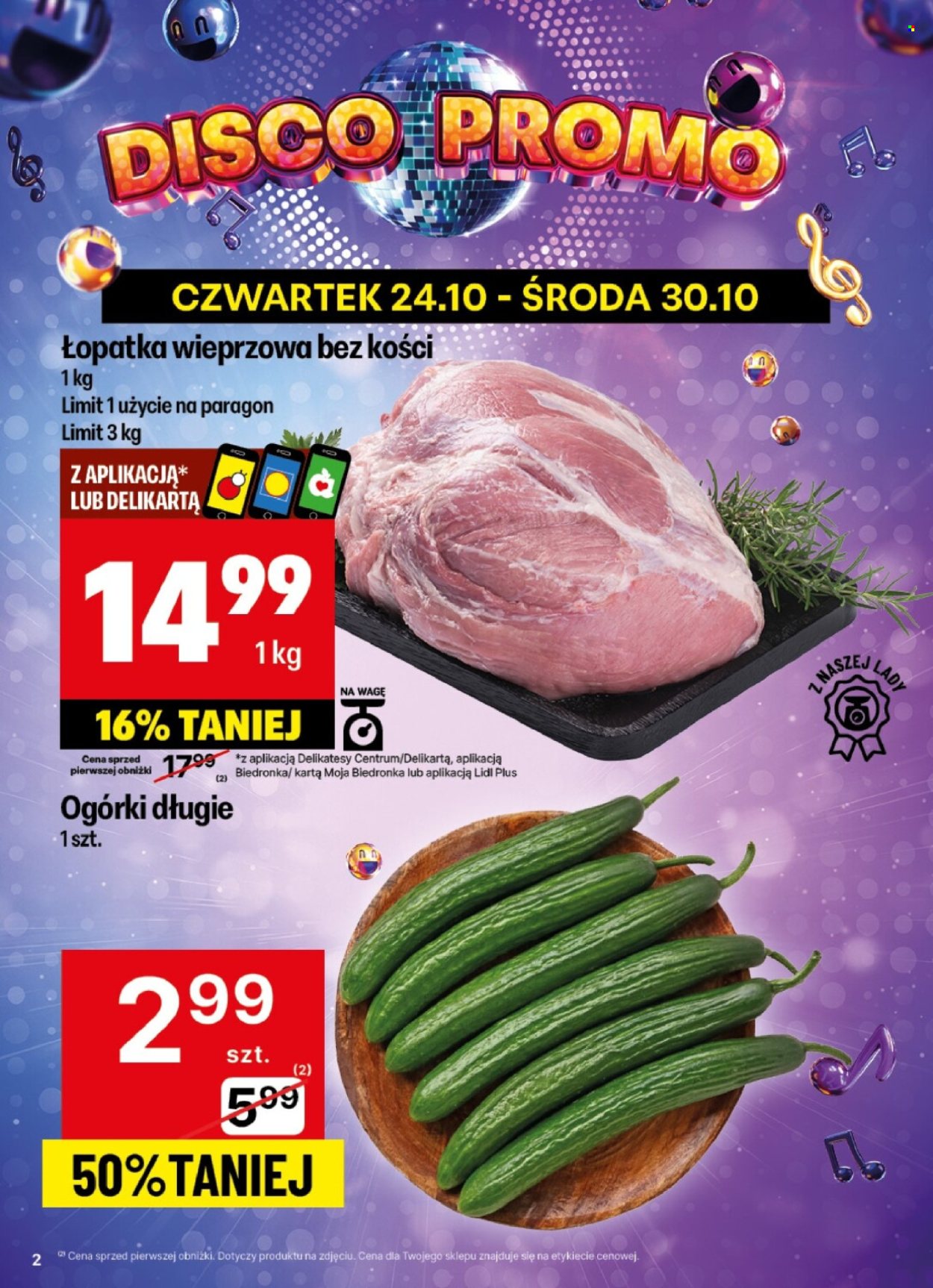 Gazetka Delikatesy Centrum - 28.10.2024 - 3.11.2024. Strona 2
