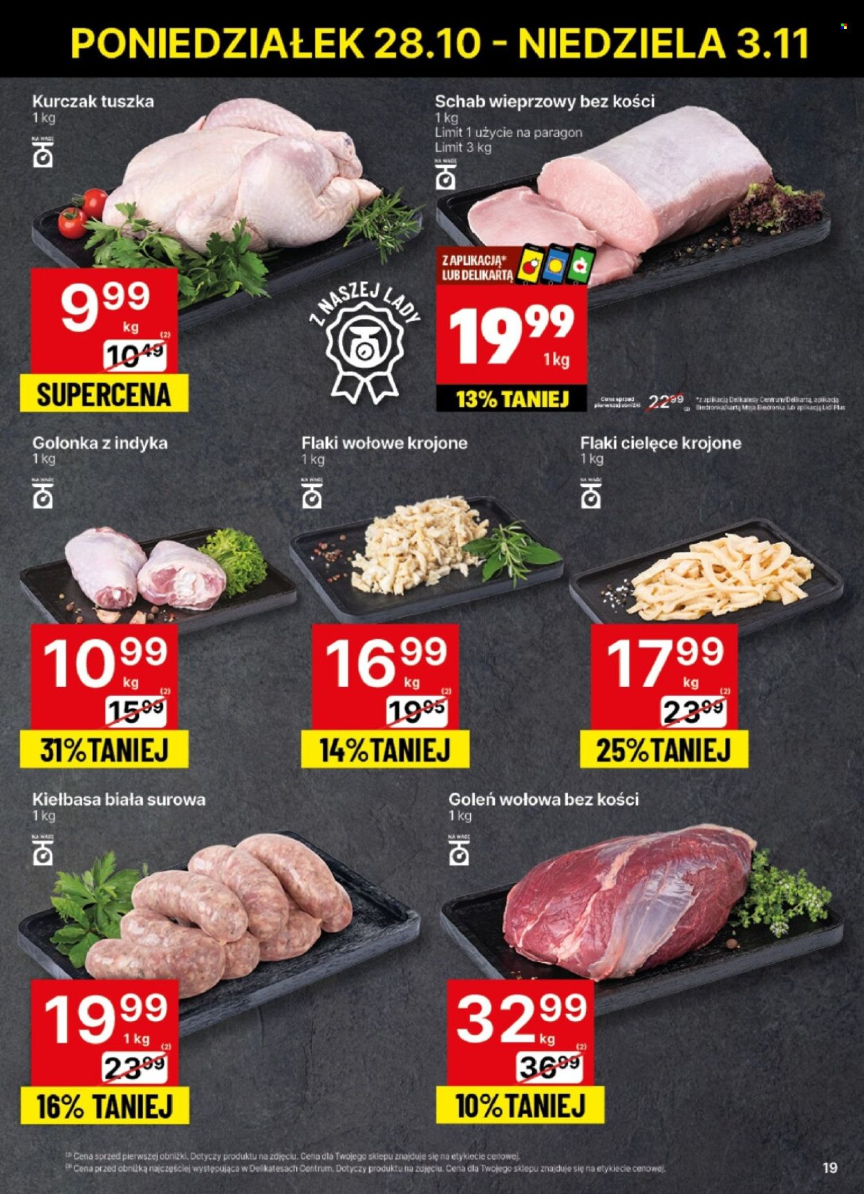 Gazetka Delikatesy Centrum - 28.10.2024 - 3.11.2024. Strona 19