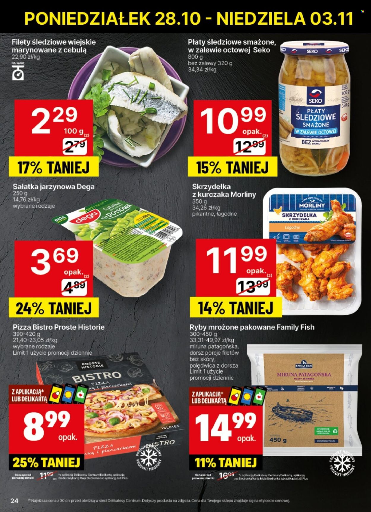 Gazetka Delikatesy Centrum - 28.10.2024 - 3.11.2024. Strona 24