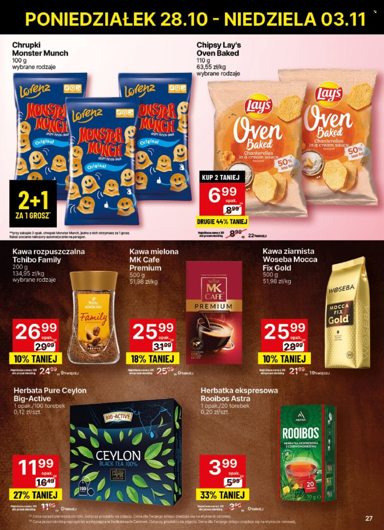 Gazetka Delikatesy Centrum - 28.10.2024 - 3.11.2024. Strona 27