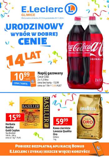 Gazetka E.Leclerc - 29.10.2024 - 9.11.2024.