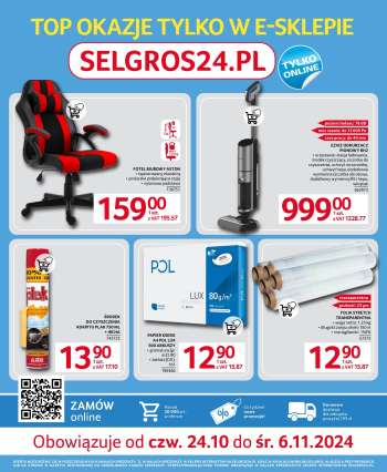 Gazetka Selgros - 24.10.2024 - 6.11.2024.