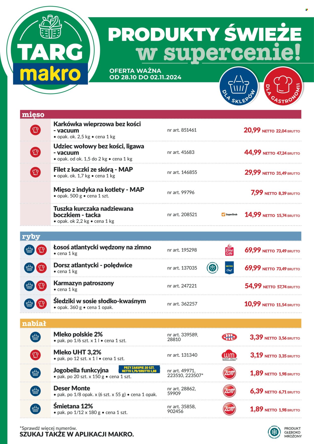 Gazetka Makro - 28.10.2024 - 2.11.2024. Strona 2
