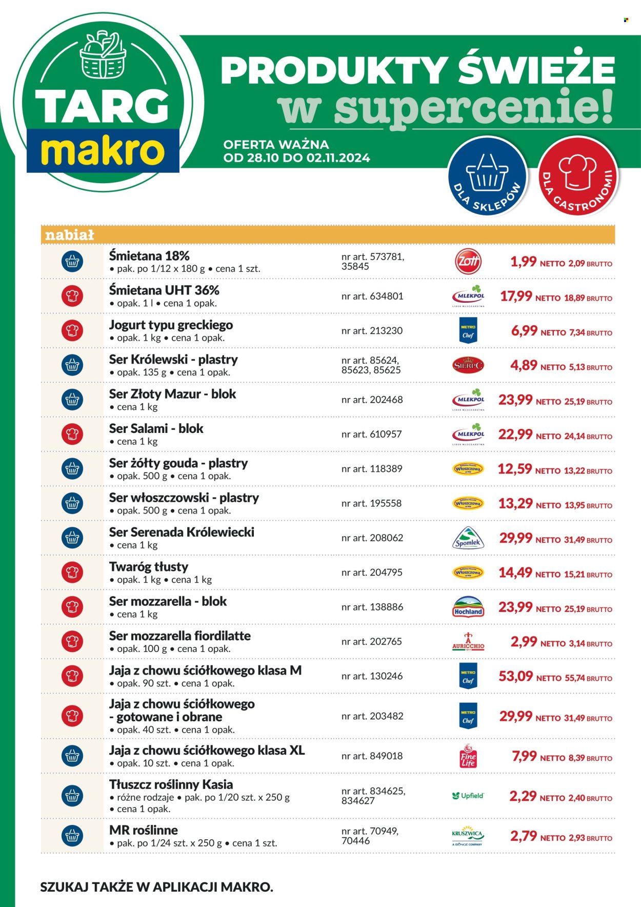 Gazetka Makro - 28.10.2024 - 2.11.2024. Strona 3