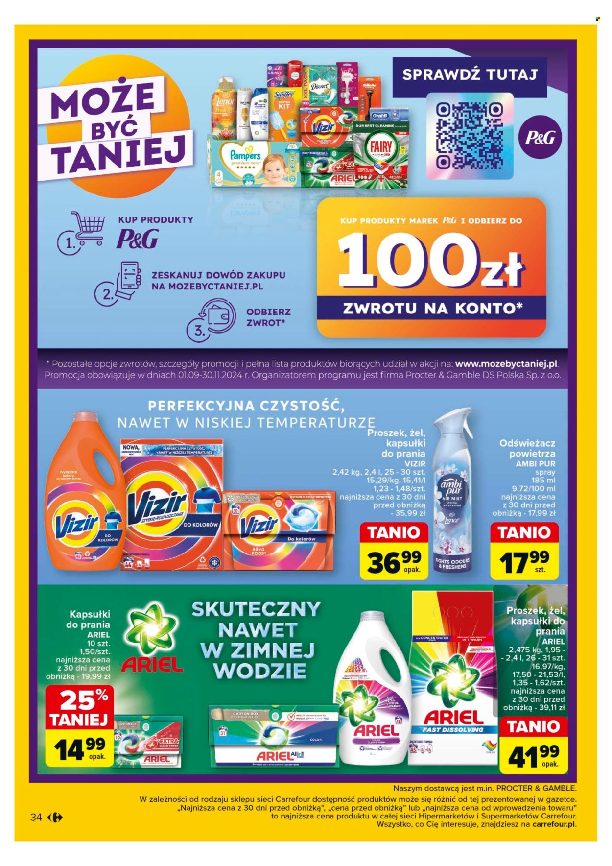 Leták Carrefour - 28.10.2024 - 2.11.2024. Strana 34