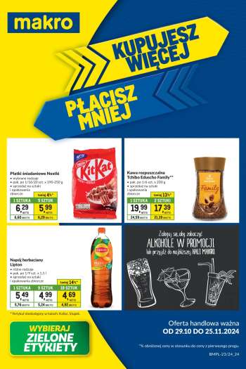 Gazetka Makro - 29.10.2024 - 25.11.2024.