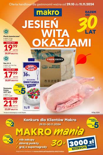 Gazetka Makro - 29.10.2024 - 11.11.2024.