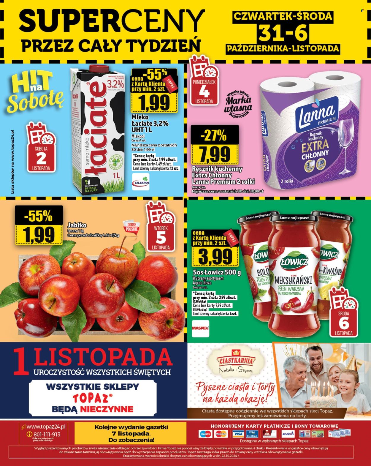 Gazetka Topaz - 31.10.2024 - 6.11.2024. Strona 32