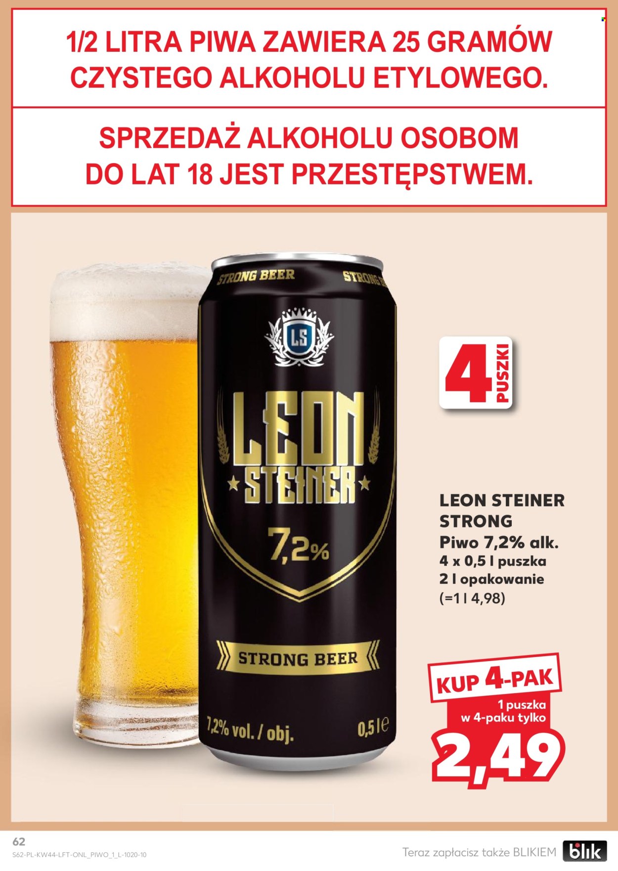 Gazetka Kaufland - 30.10.2024 - 6.11.2024. Strona 62
