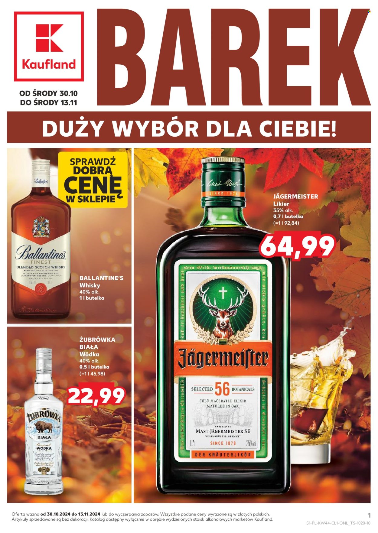 Gazetka Kaufland - 30.10.2024 - 13.11.2024. Strona 1