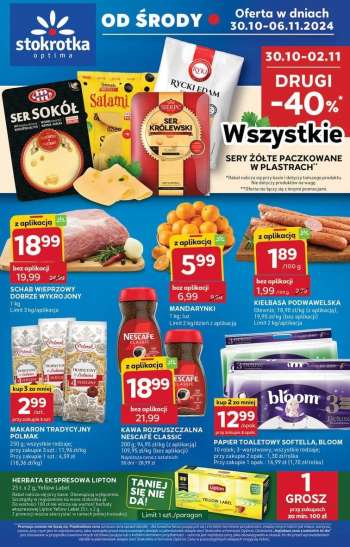 Gazetka Stokrotka Optima - 30.10.2024 - 6.11.2024.