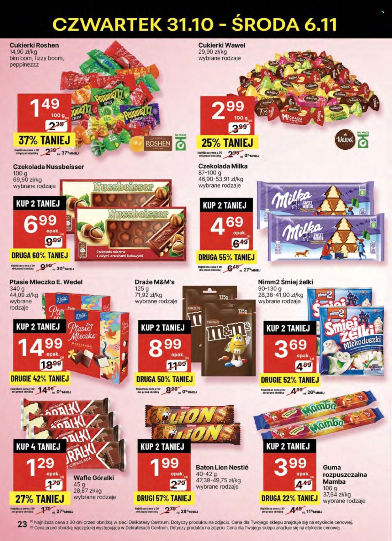 Gazetka Delikatesy Centrum - 31.10.2024 - 6.11.2024. Strona 23