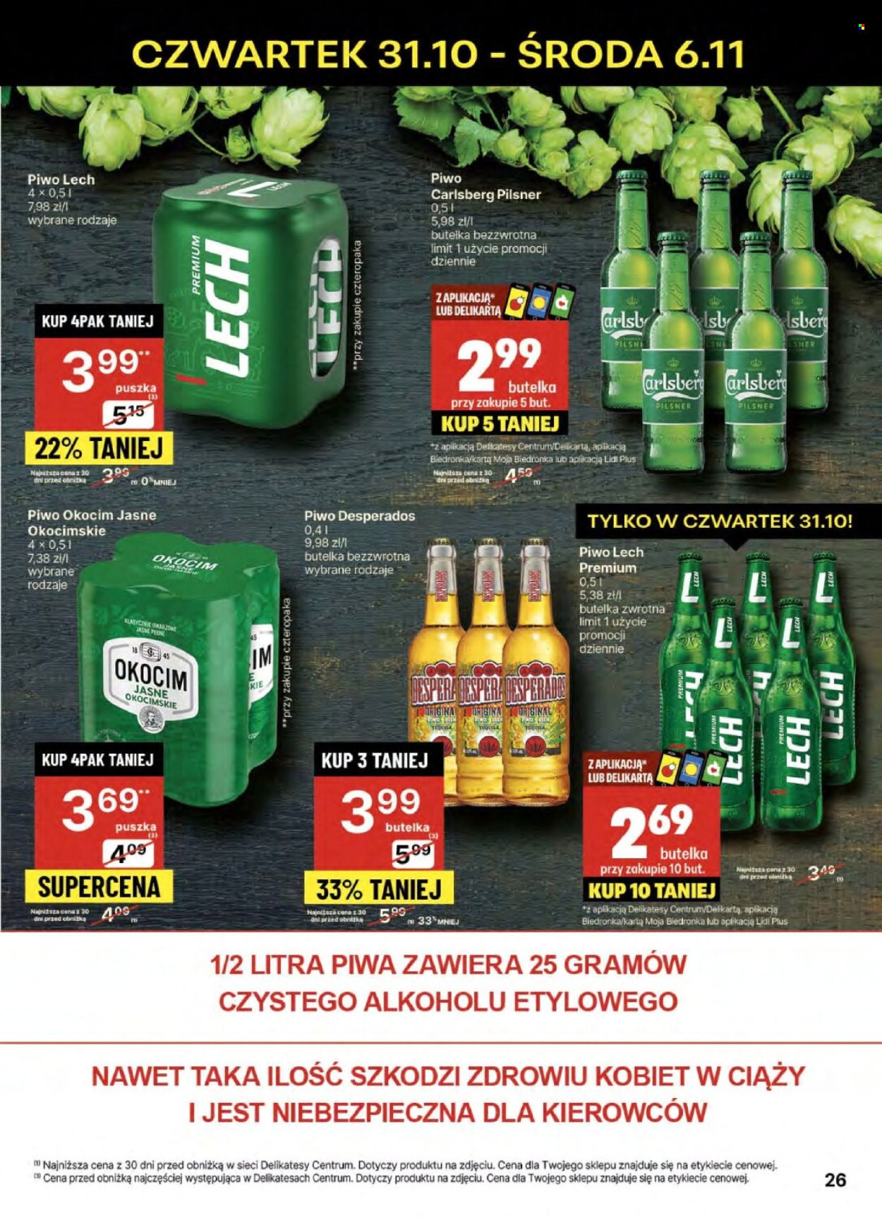 Gazetka Delikatesy Centrum - 31.10.2024 - 6.11.2024. Strona 26