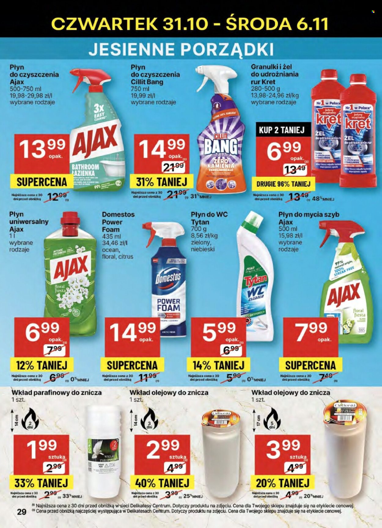 Gazetka Delikatesy Centrum - 31.10.2024 - 6.11.2024. Strona 29