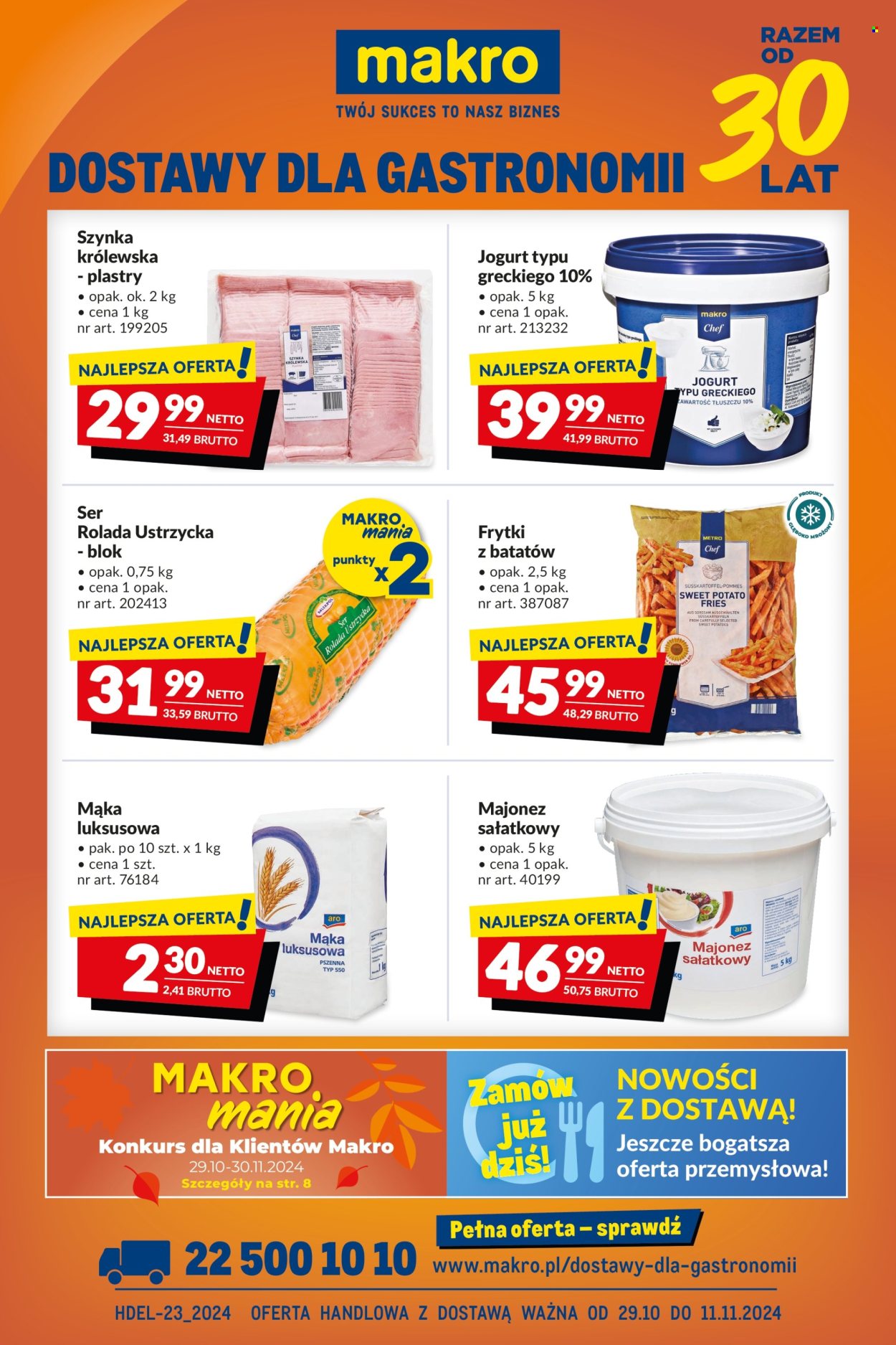 Gazetka Makro - 29.10.2024 - 11.11.2024. Strona 1