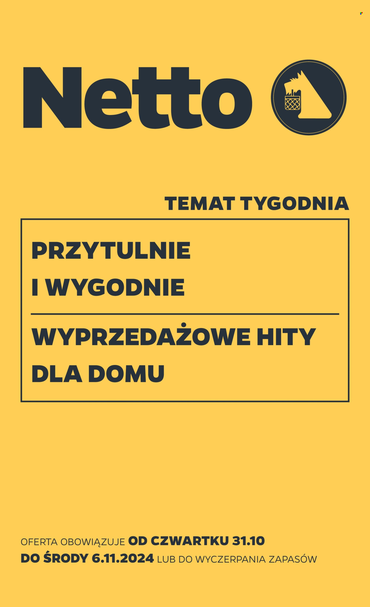 Gazetka Netto - 31.10.2024 - 6.11.2024. Strona 1