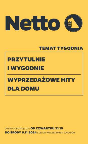 Gazetka Netto - 31.10.2024 - 6.11.2024.