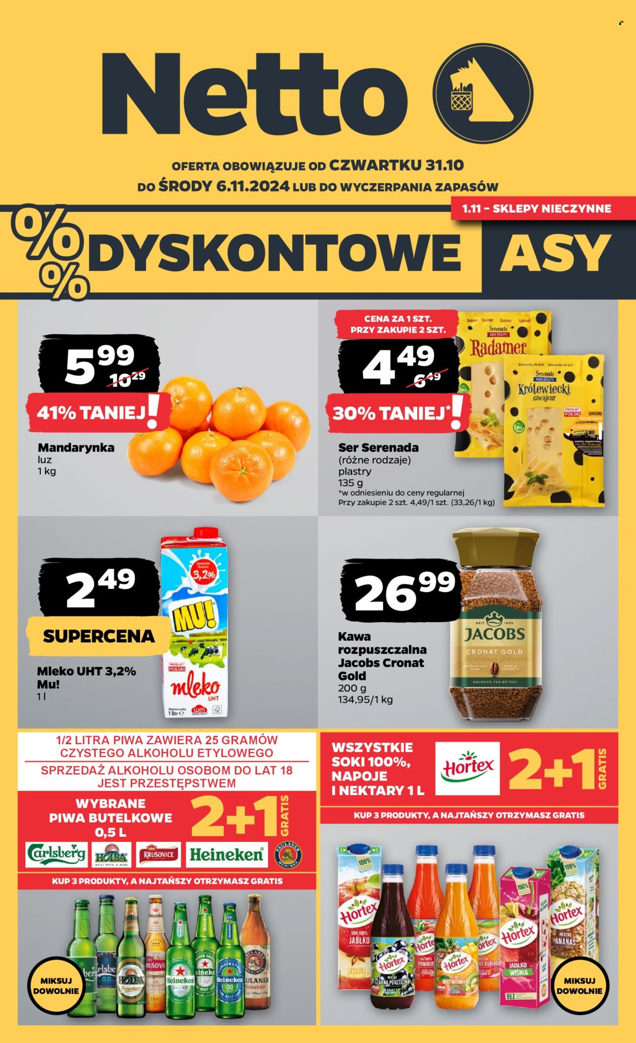 Gazetka Netto - 31.10.2024 - 6.11.2024. Strona 1