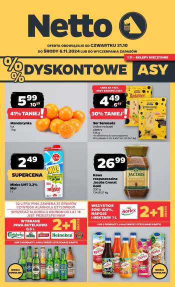 Gazetka Netto - 31.10.2024 - 6.11.2024.