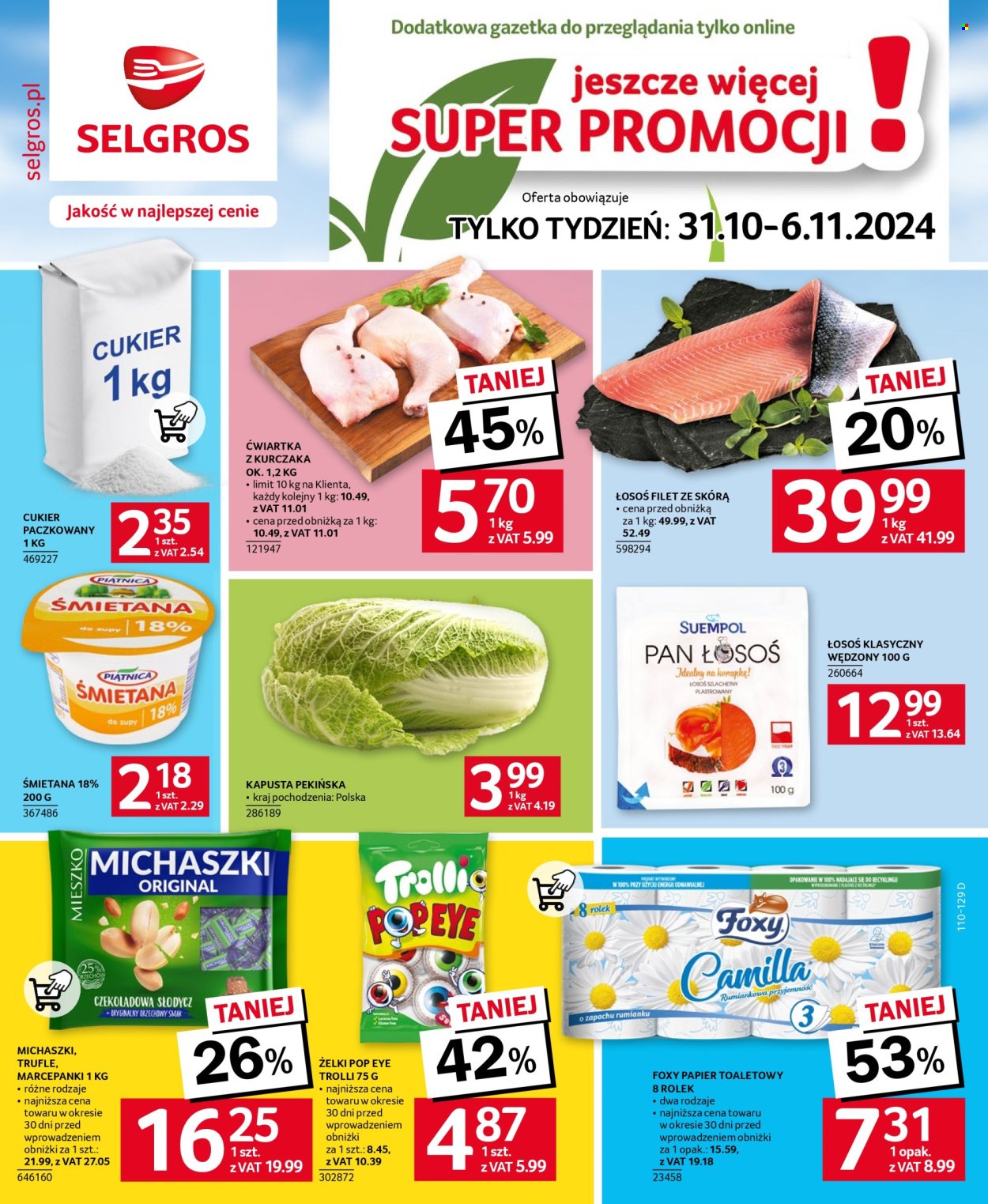 Gazetka Selgros - 31.10.2024 - 6.11.2024. Strona 1
