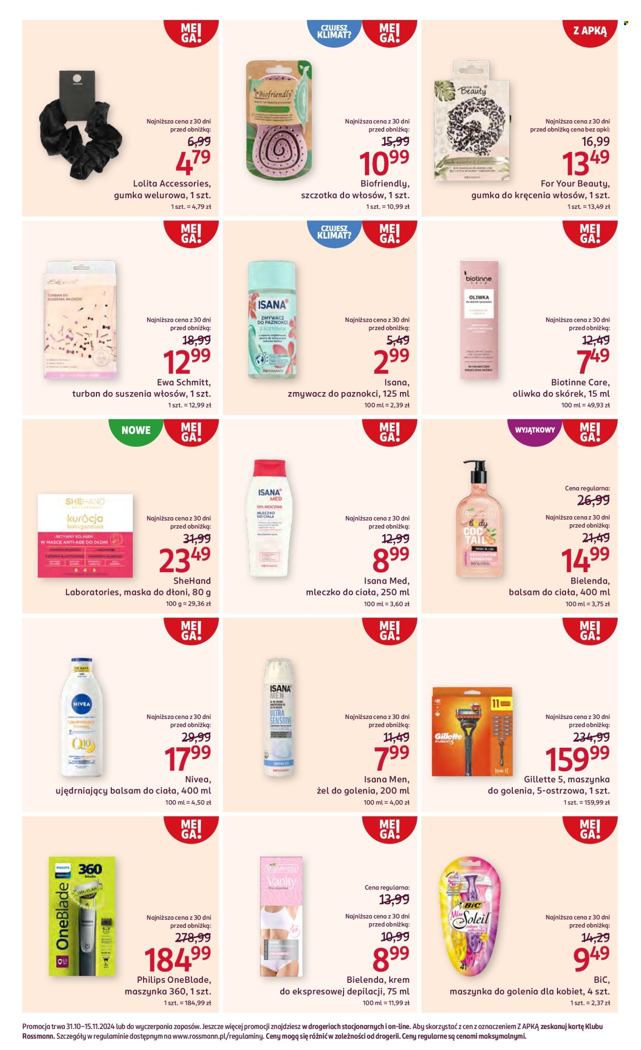 Leták Rossmann - 31.10.2024 - 15.11.2024. Strana 9