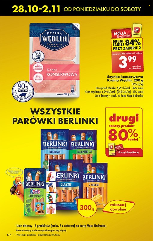 Gazetka Biedronka - 31.10.2024 - 6.11.2024. Strona 6
