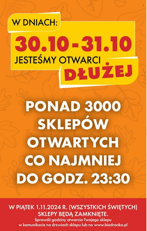 Gazetka Biedronka - 31.10.2024 - 6.11.2024. Strona 16