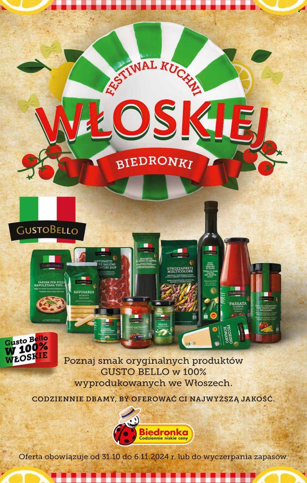 Gazetka Biedronka - 31.10.2024 - 6.11.2024. Strona 1